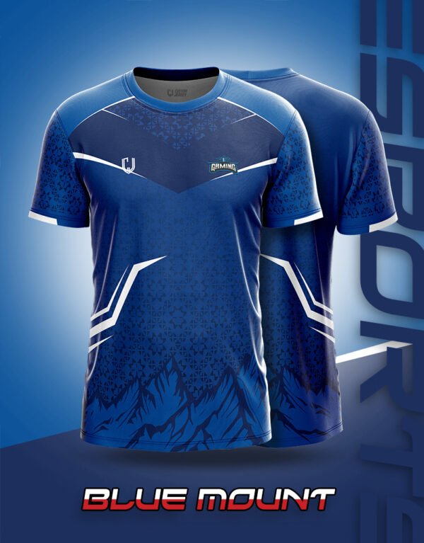 Blue Mount Esports Jersey – Premium Gaming Apparel for Performance & Comfort